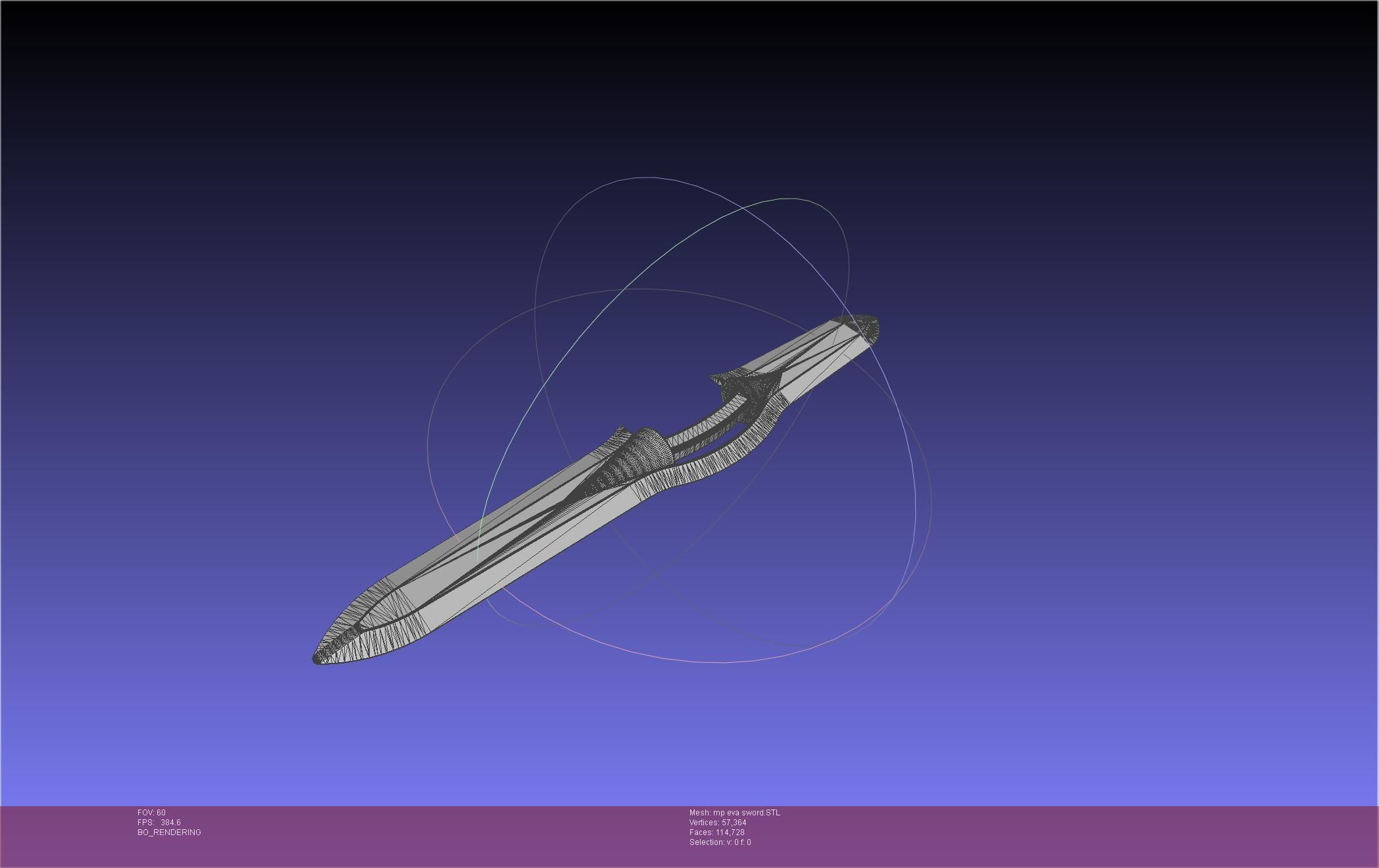 Evangelion Mass Production Eva Sword 3D print model_16