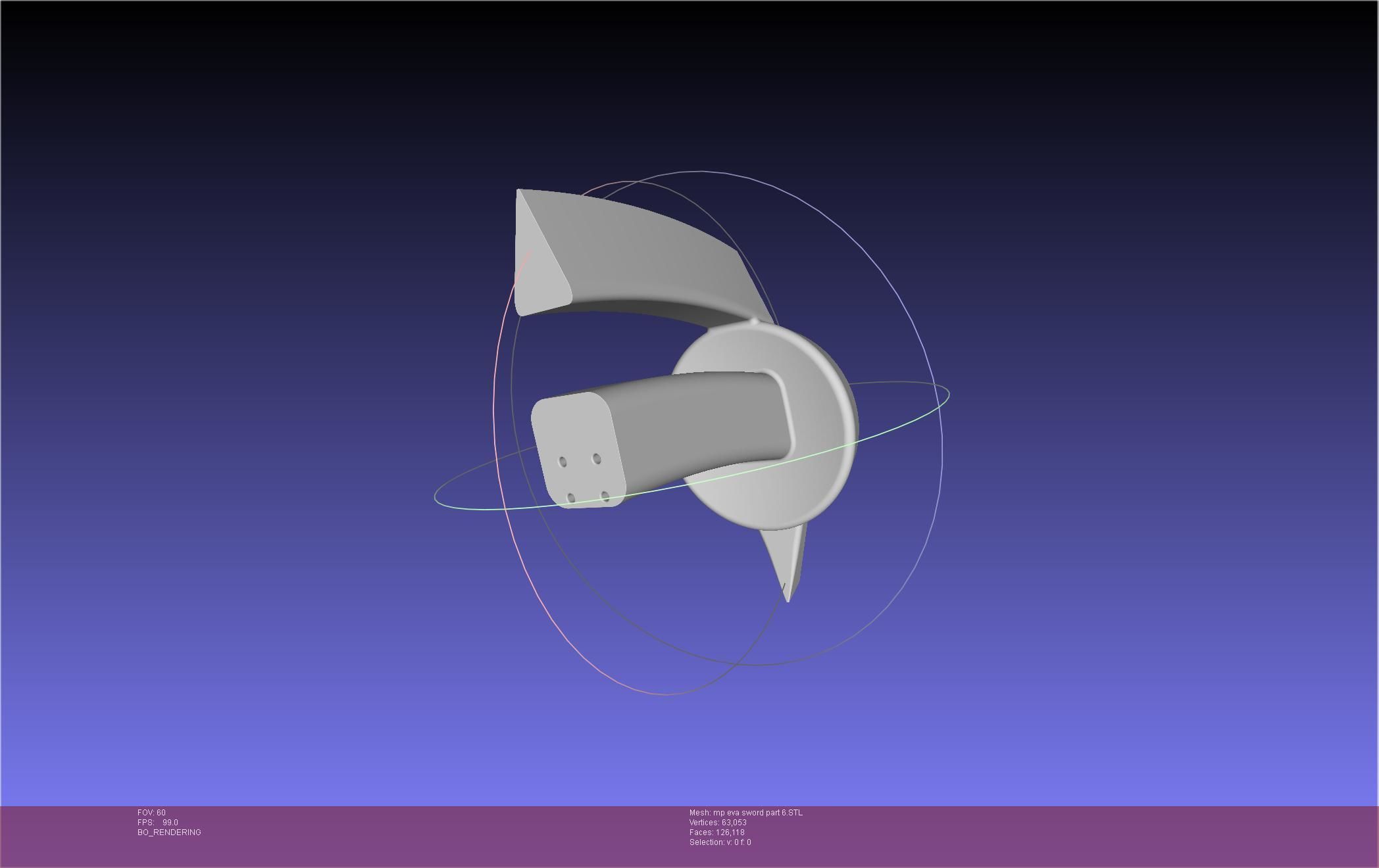 Evangelion Mass Production Eva Sword 3D print model_53