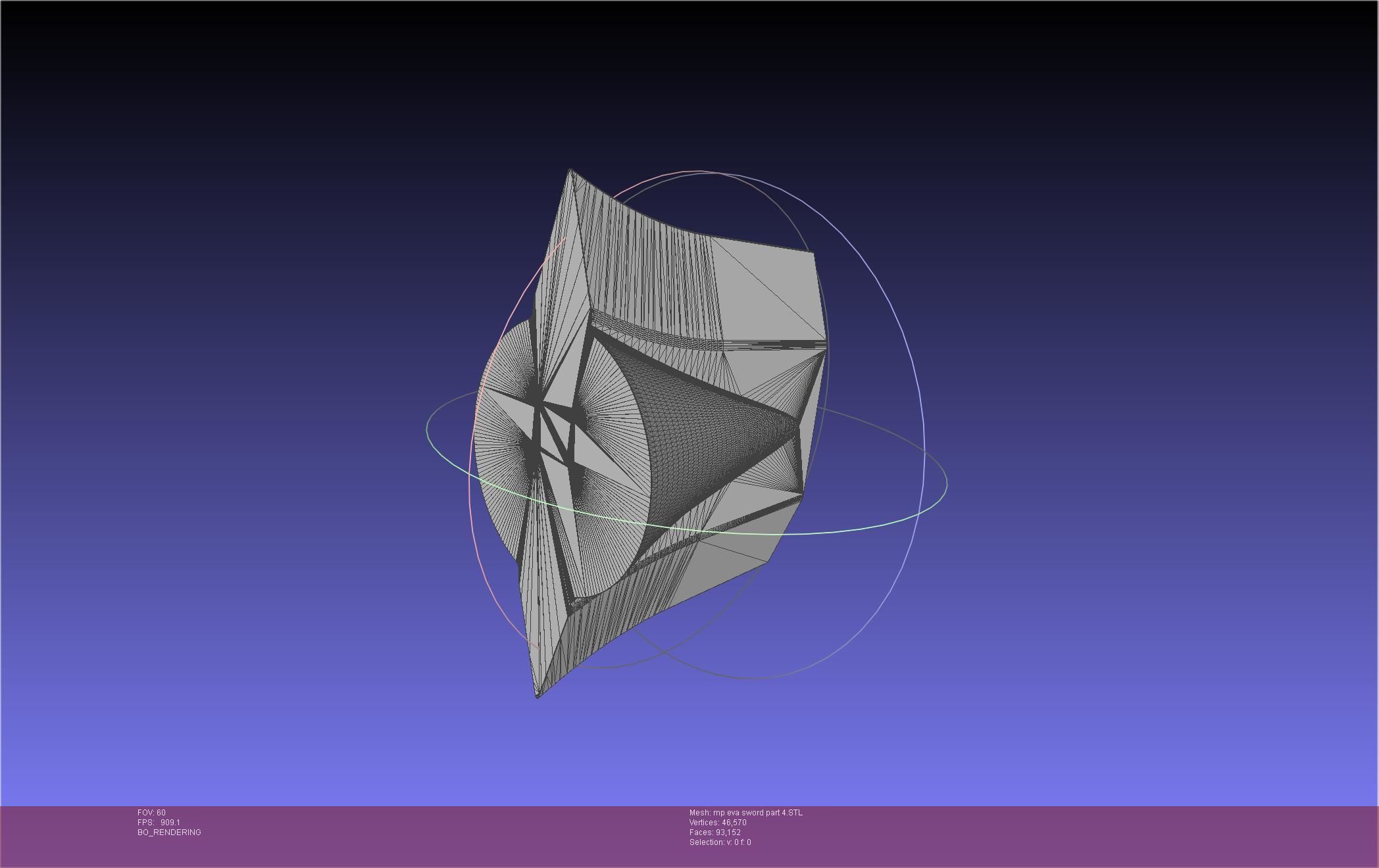 Evangelion Mass Production Eva Sword 3D print model_43