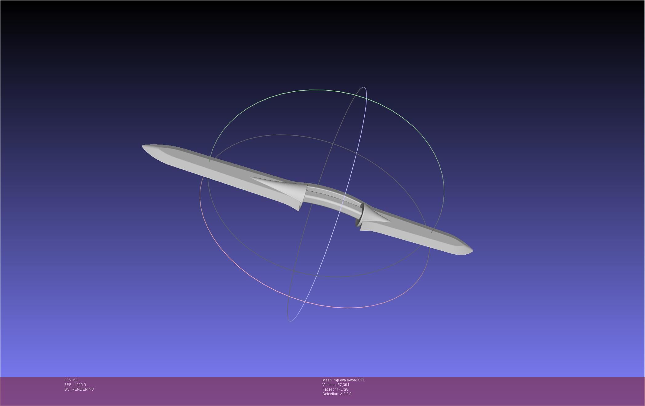 Evangelion Mass Production Eva Sword 3D print model_9