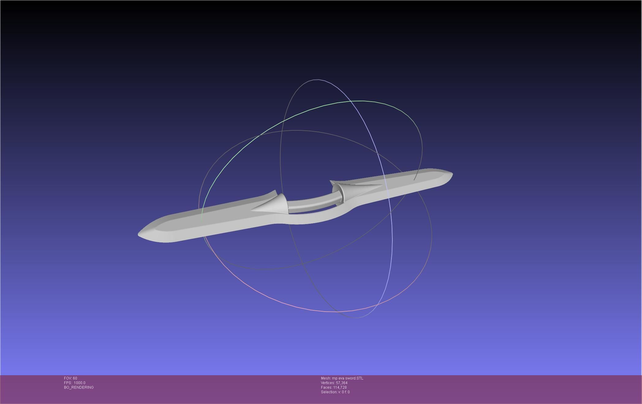 Evangelion Mass Production Eva Sword 3D print model_6