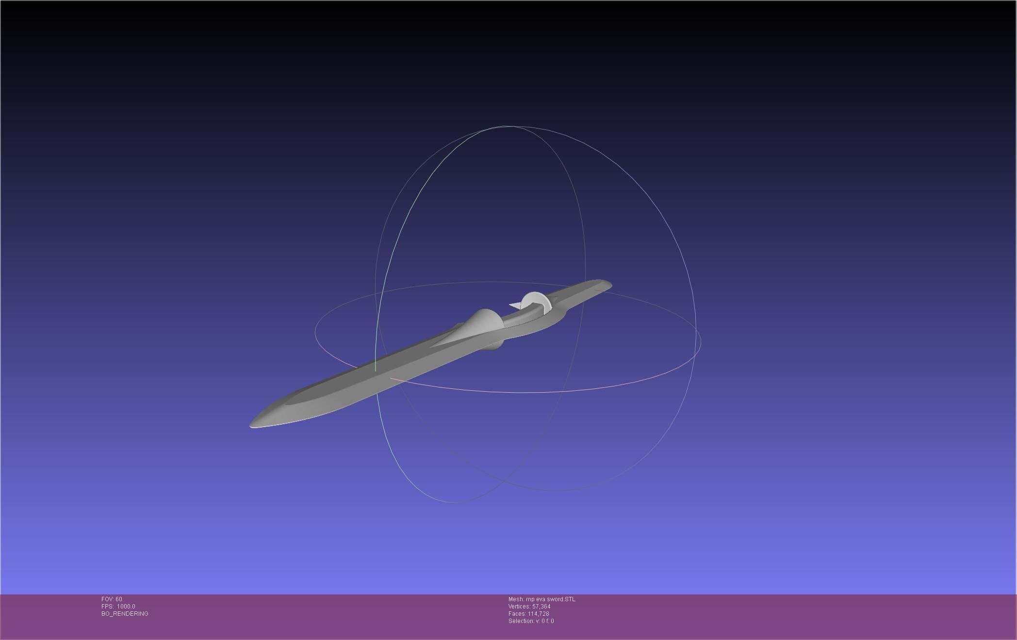 Evangelion Mass Production Eva Sword 3D print model_12