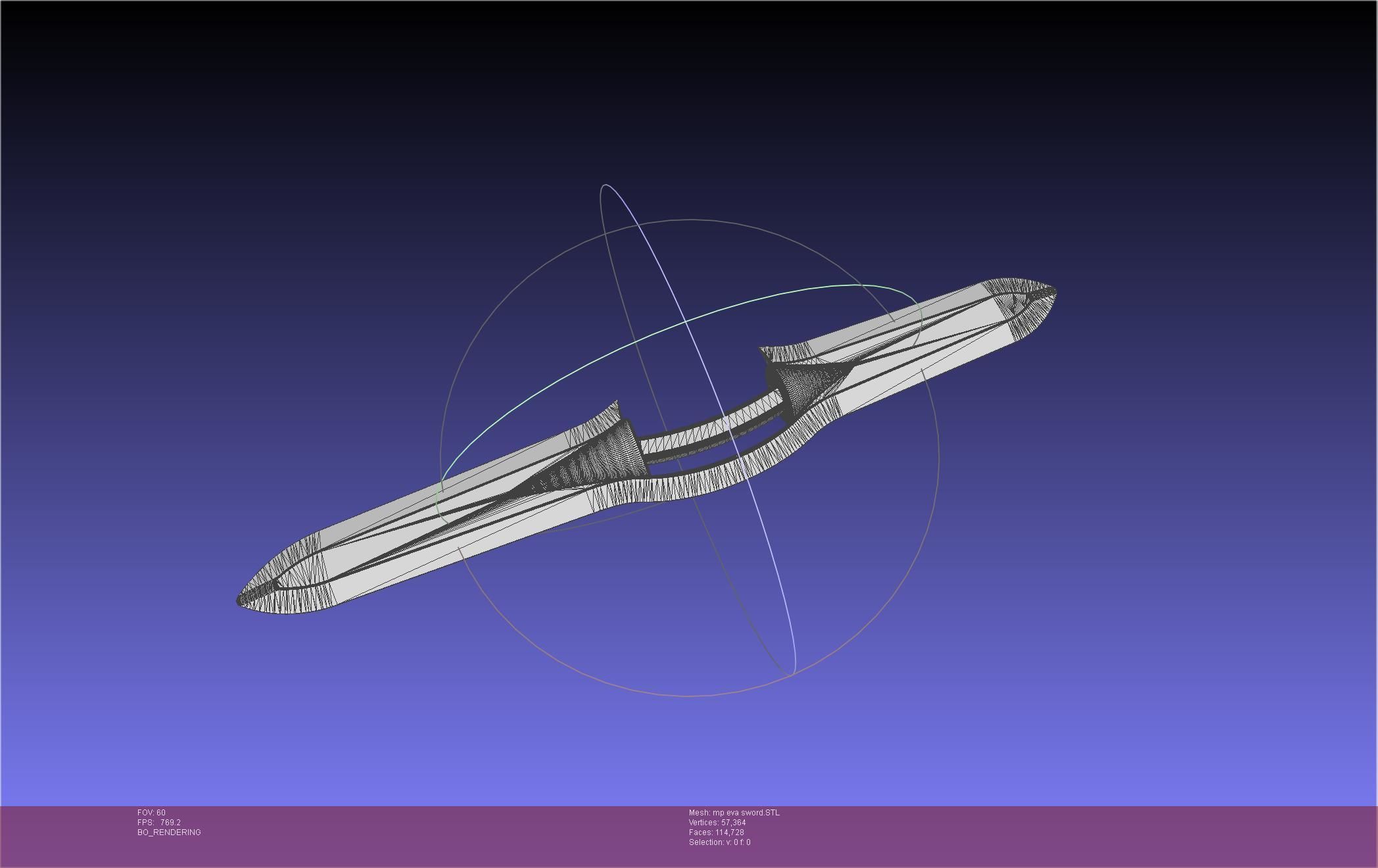 Evangelion Mass Production Eva Sword 3D print model_17