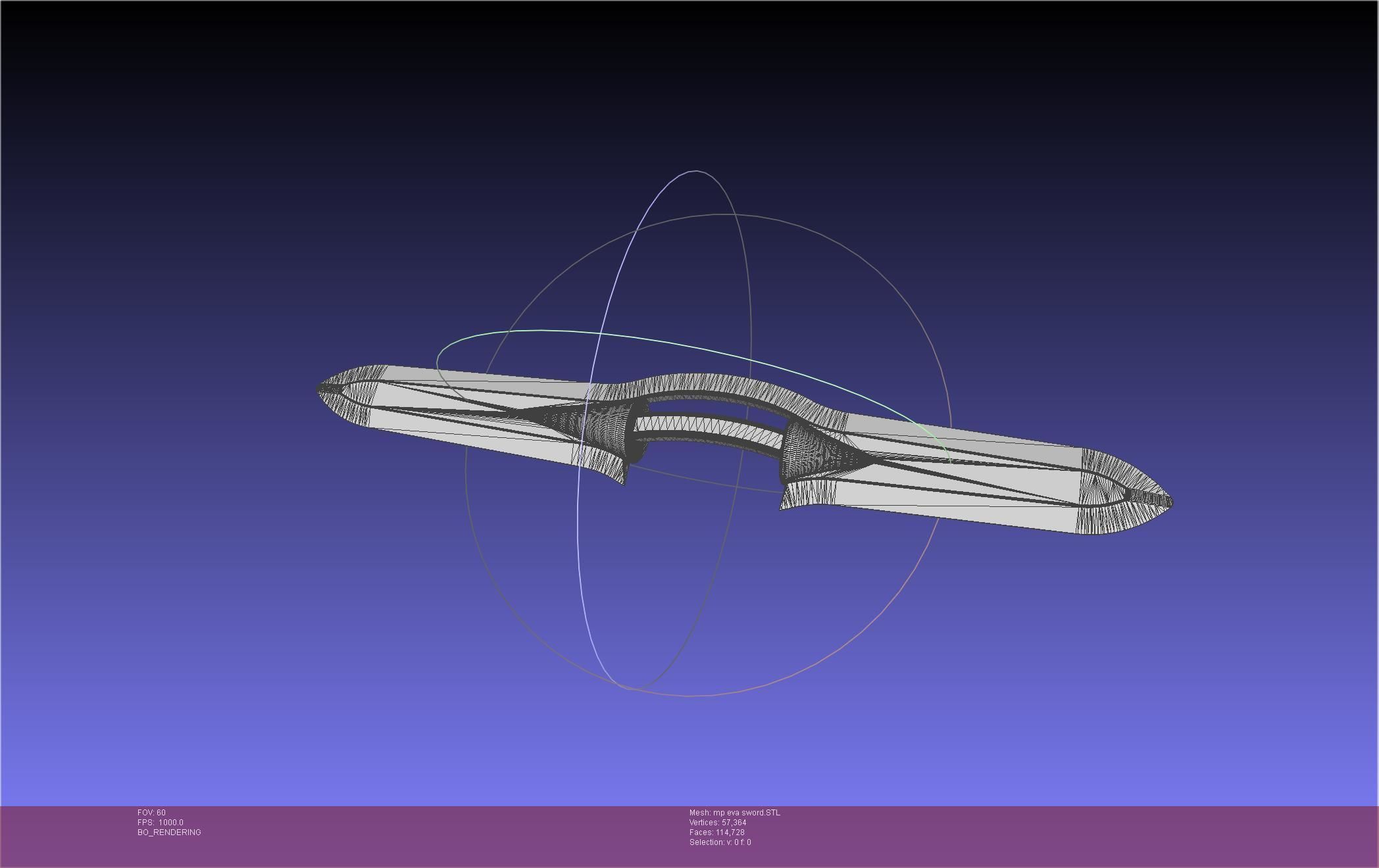Evangelion Mass Production Eva Sword 3D print model_20