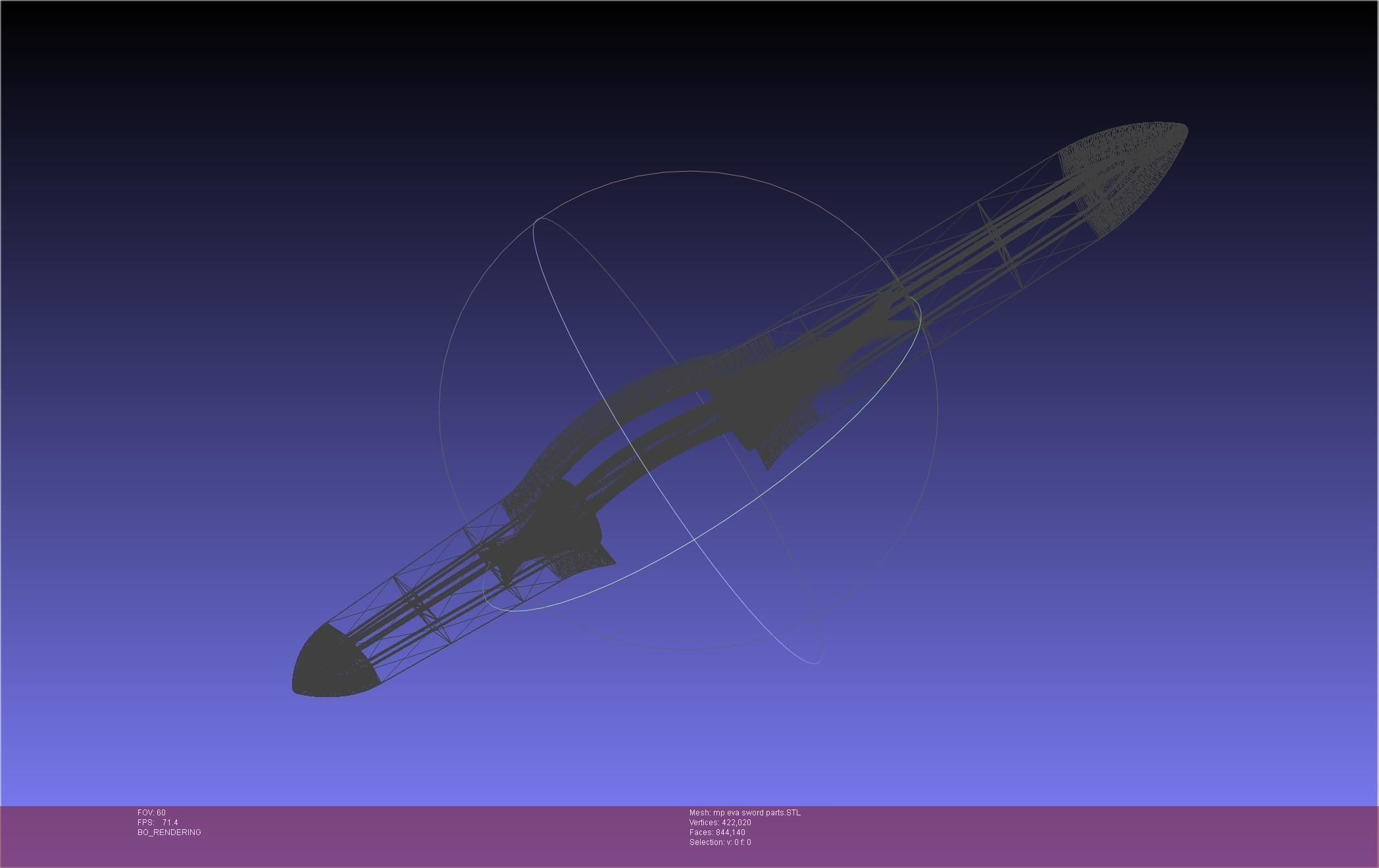Evangelion Mass Production Eva Sword 3D print model_90