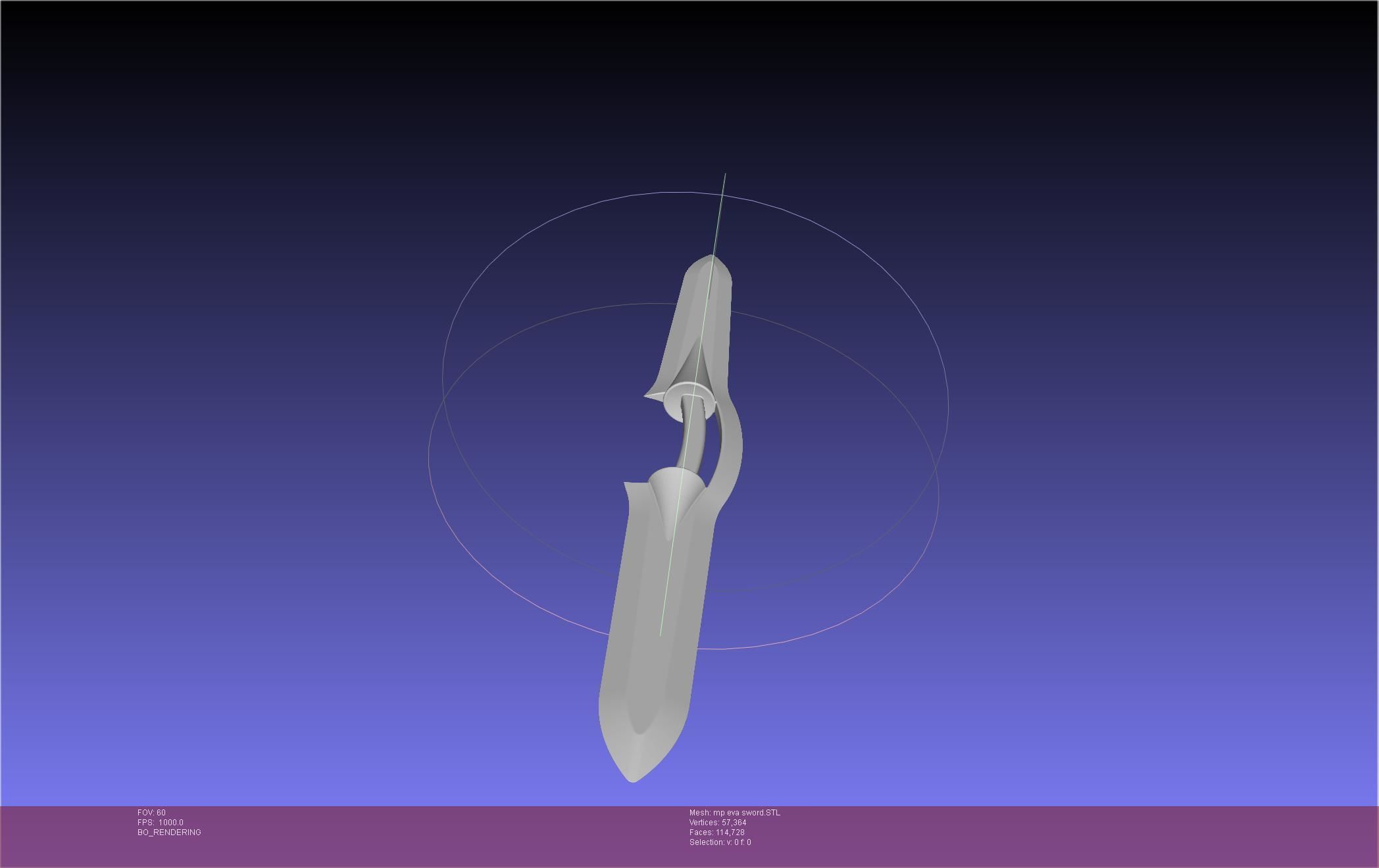 Evangelion Mass Production Eva Sword 3D print model_7