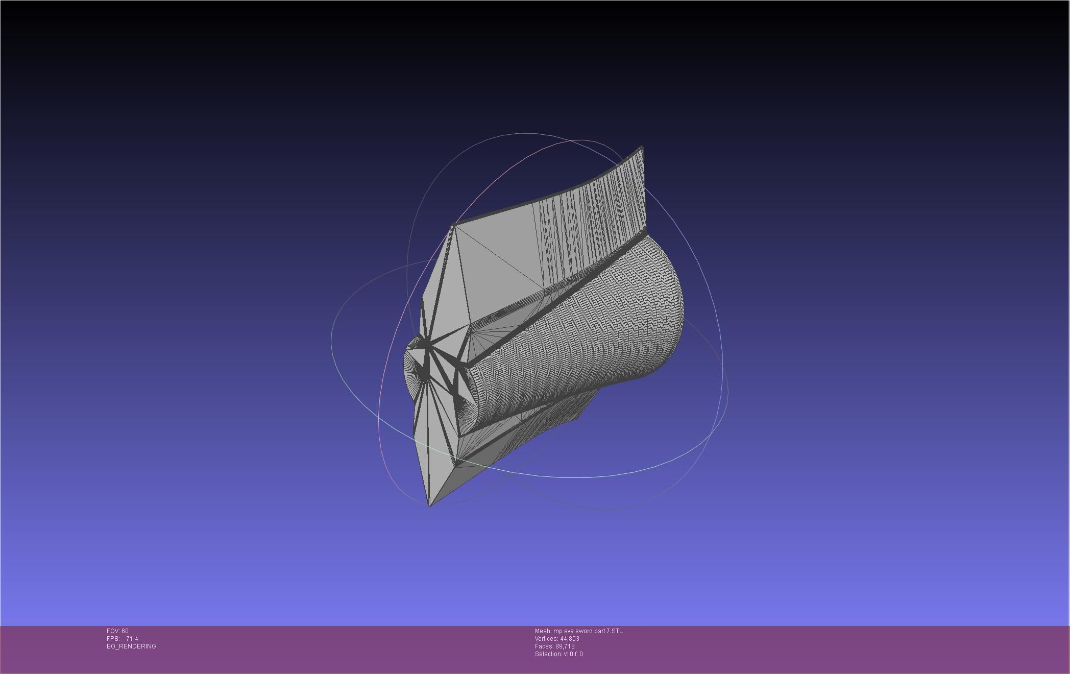 Evangelion Mass Production Eva Sword 3D print model_65