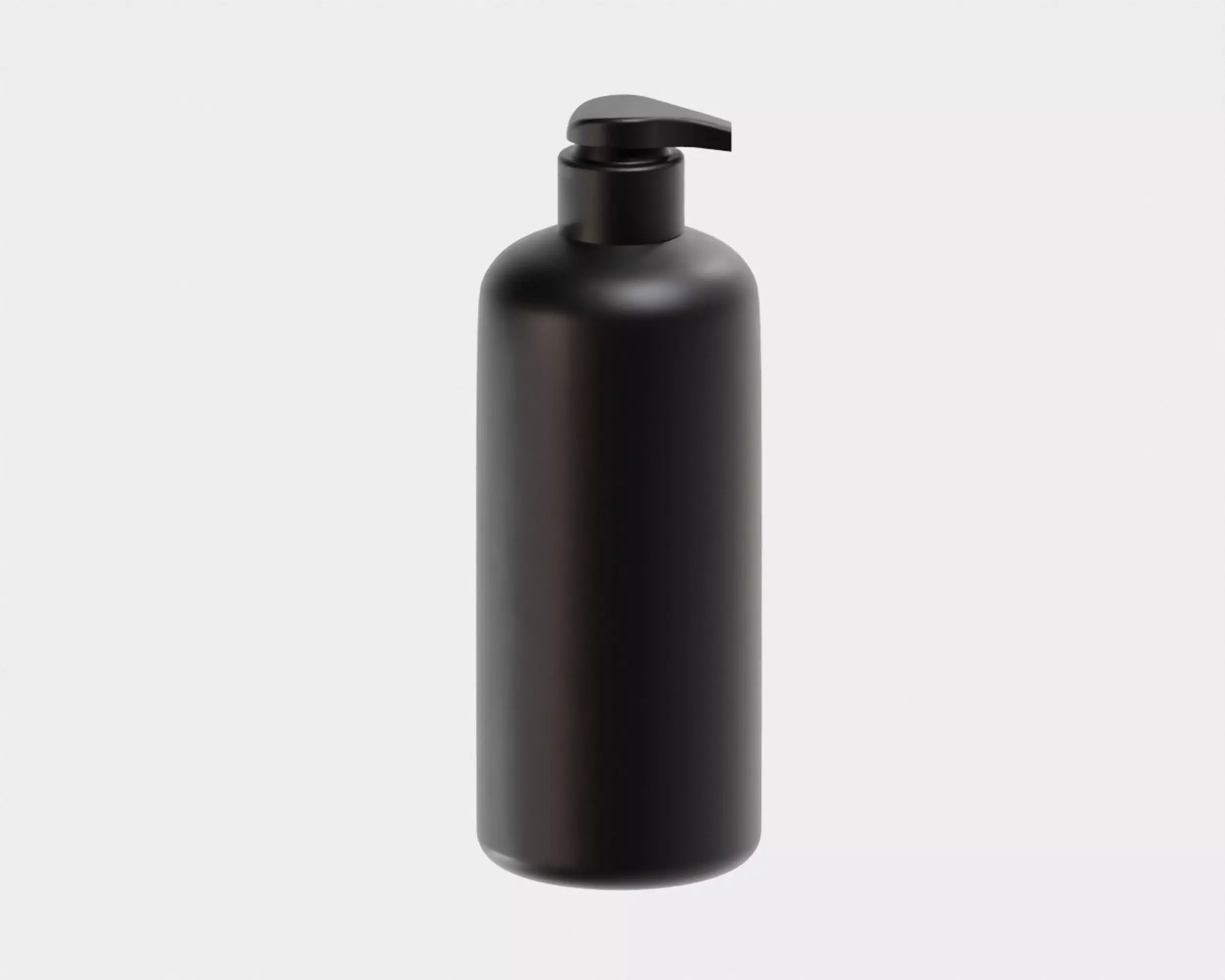 Pump Bottle Low-poly 3D model