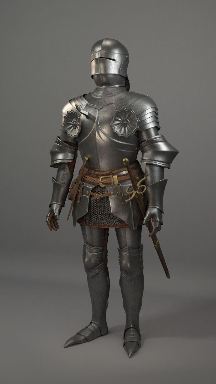 Knight 3D model_1