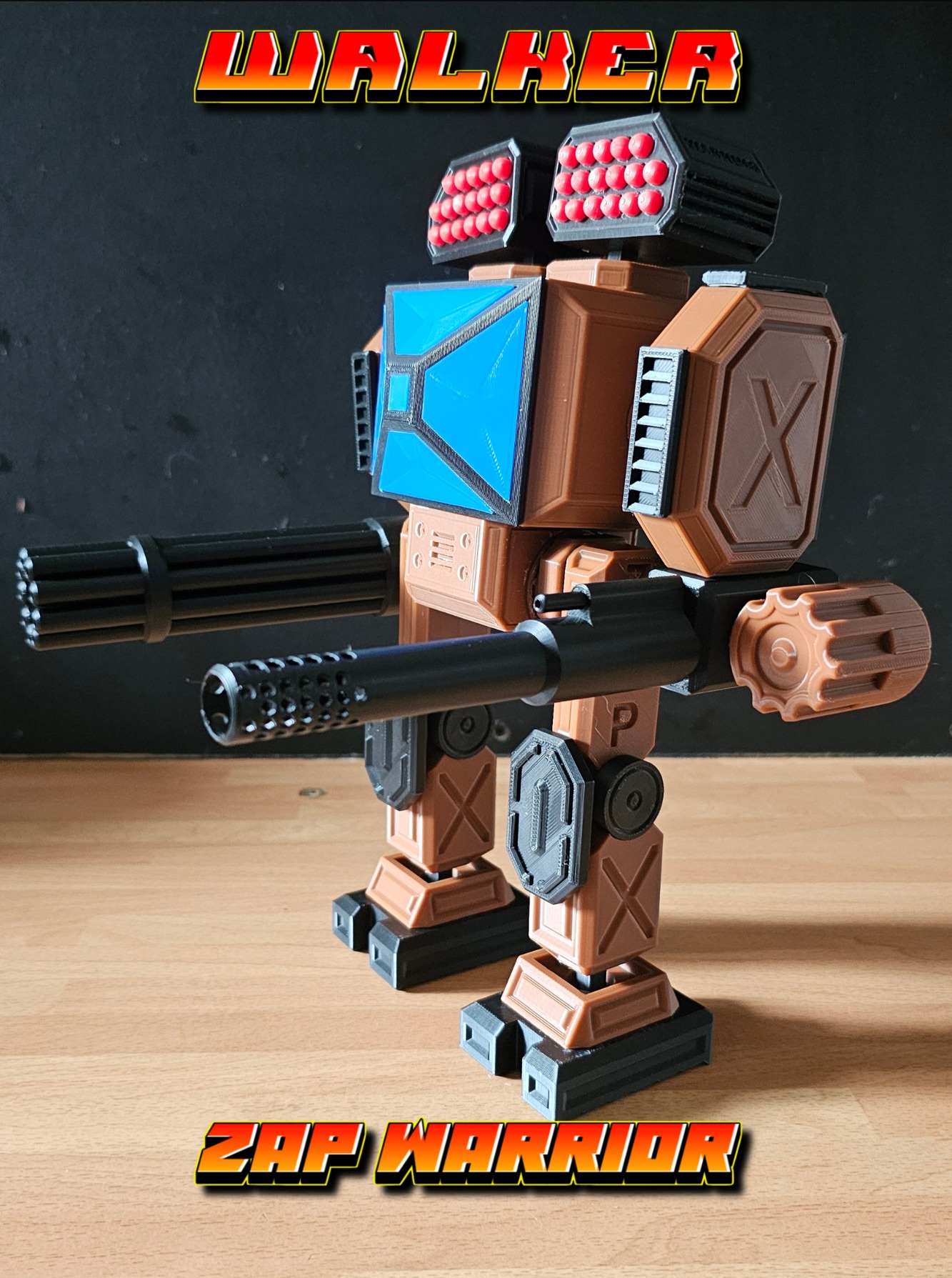 ZAP WARRIOR - WALKER 3D print model_2