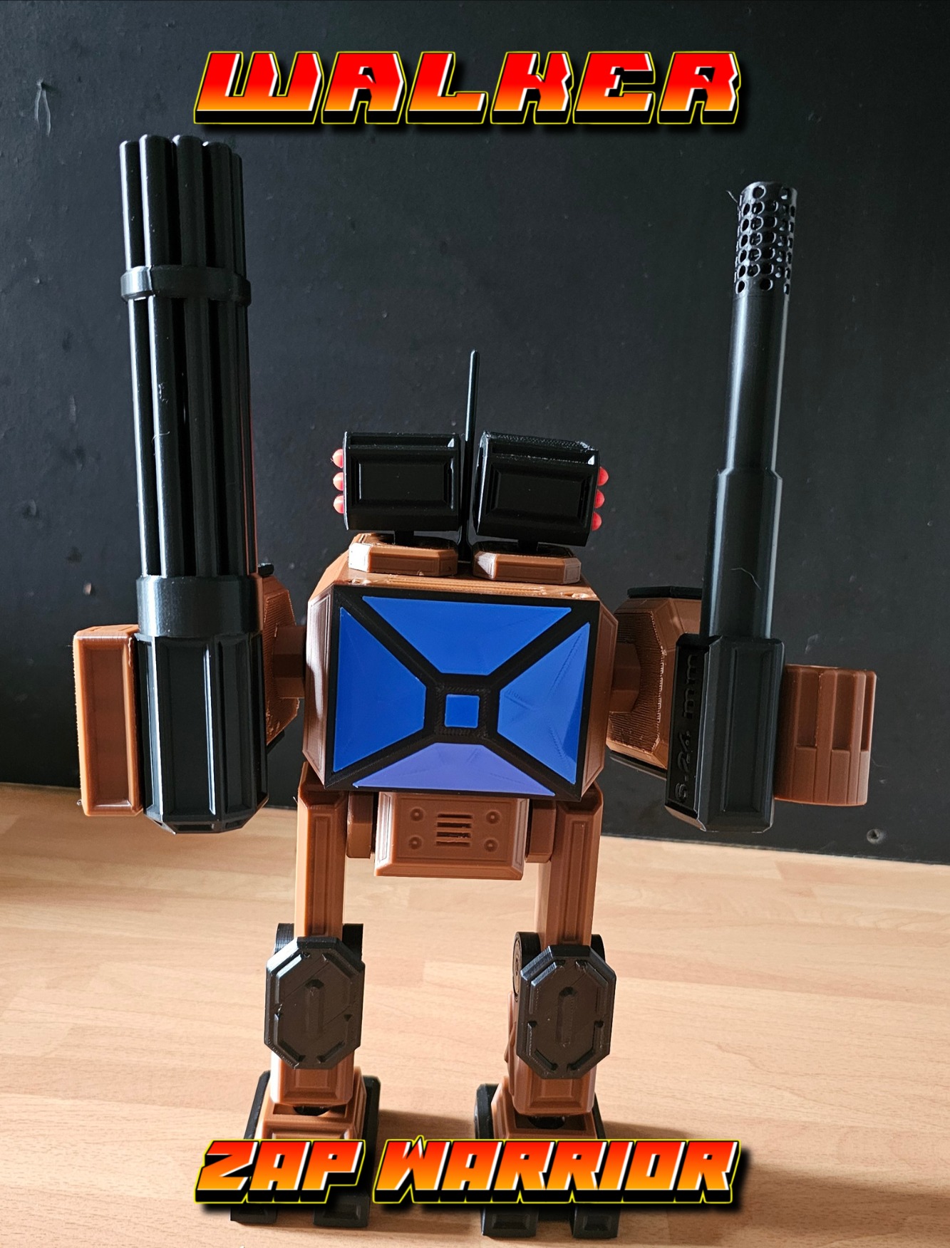 ZAP WARRIOR - WALKER 3D print model_4