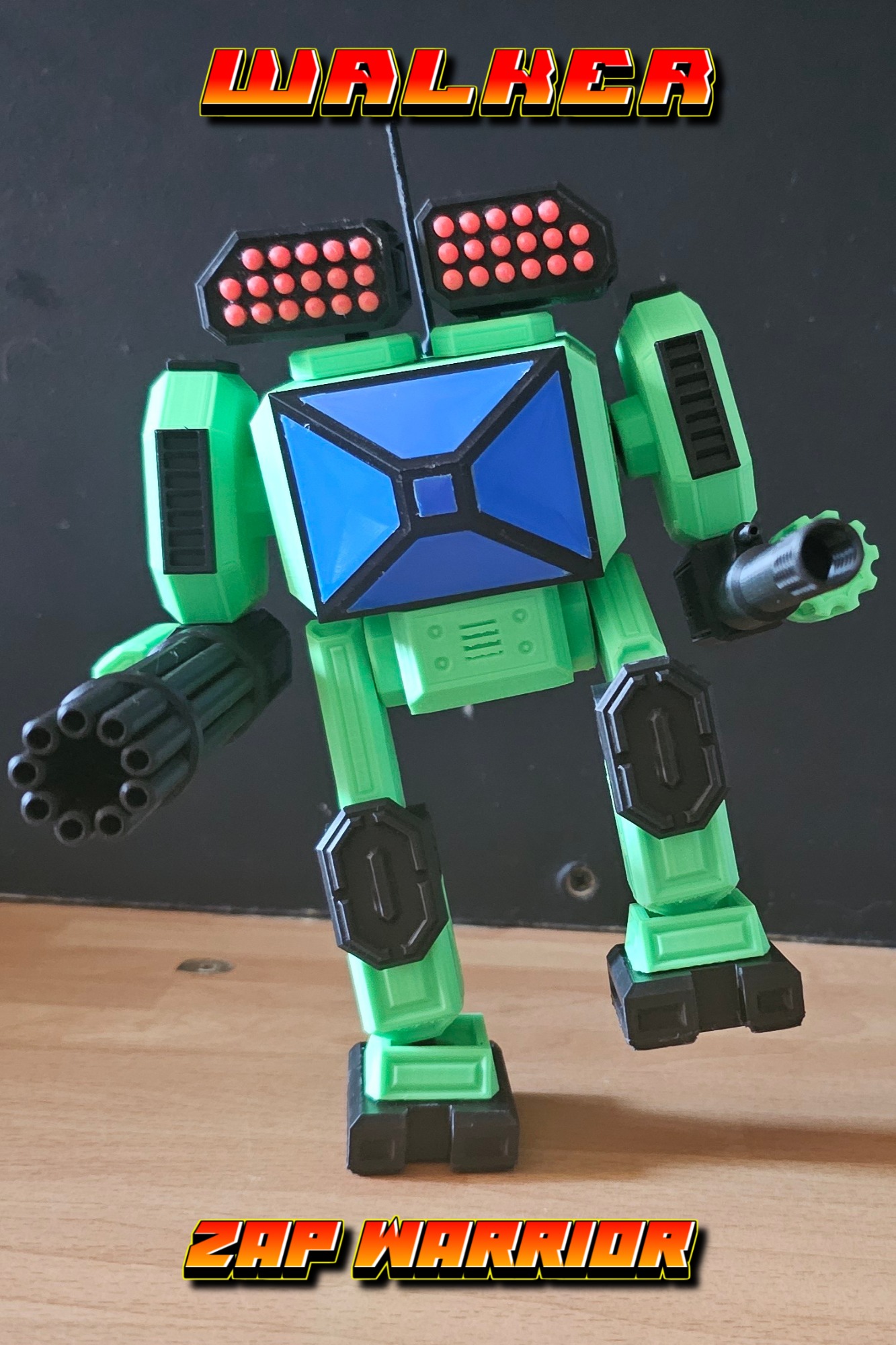 ZAP WARRIOR - WALKER 3D print model_9