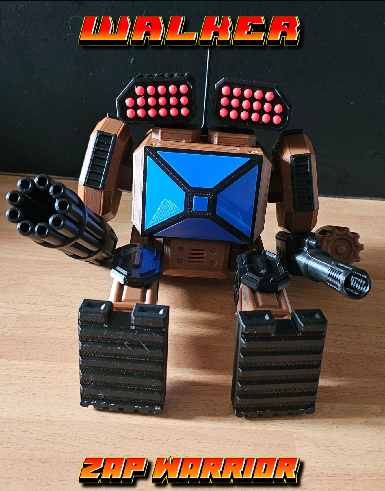 ZAP WARRIOR - WALKER 3D print model_3