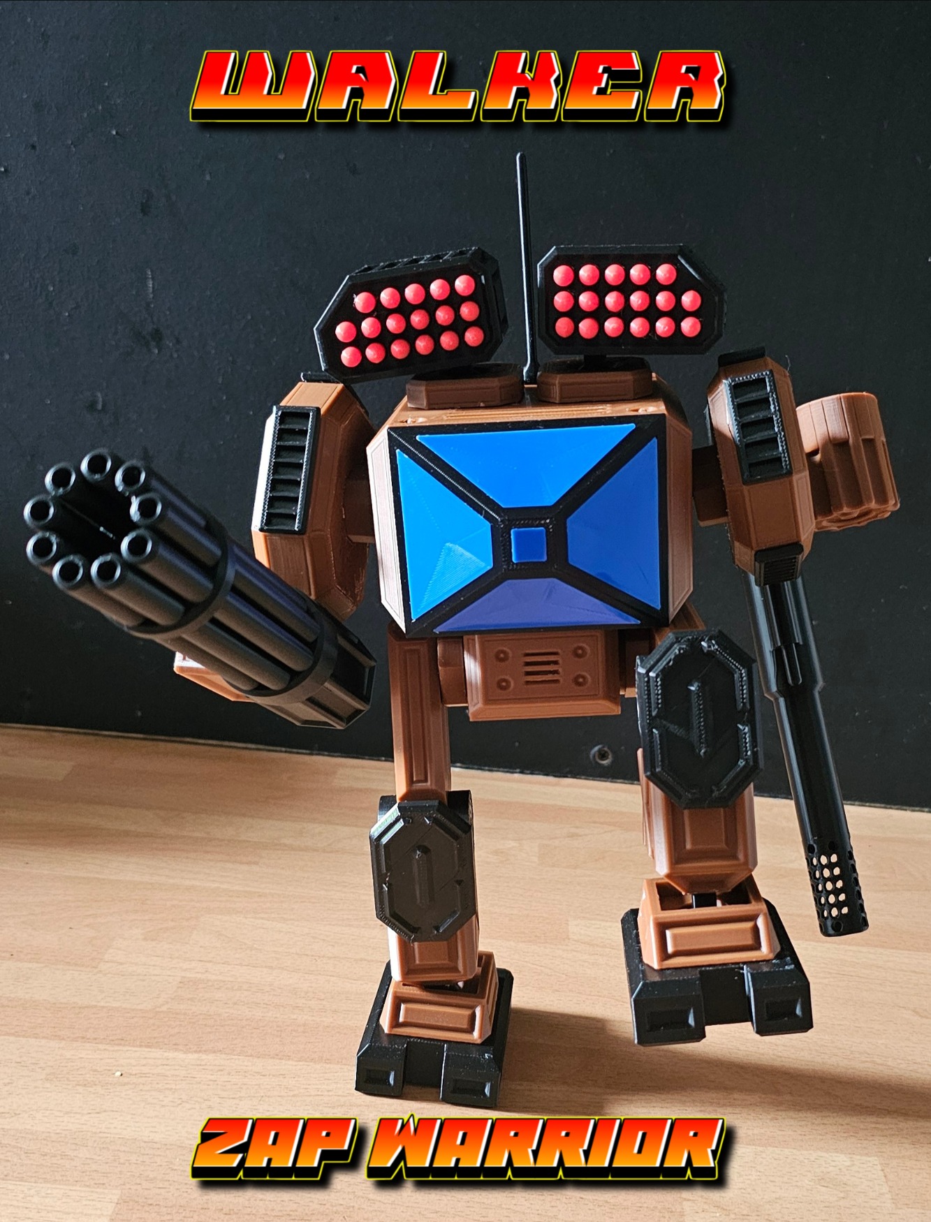 ZAP WARRIOR - WALKER 3D print model_5