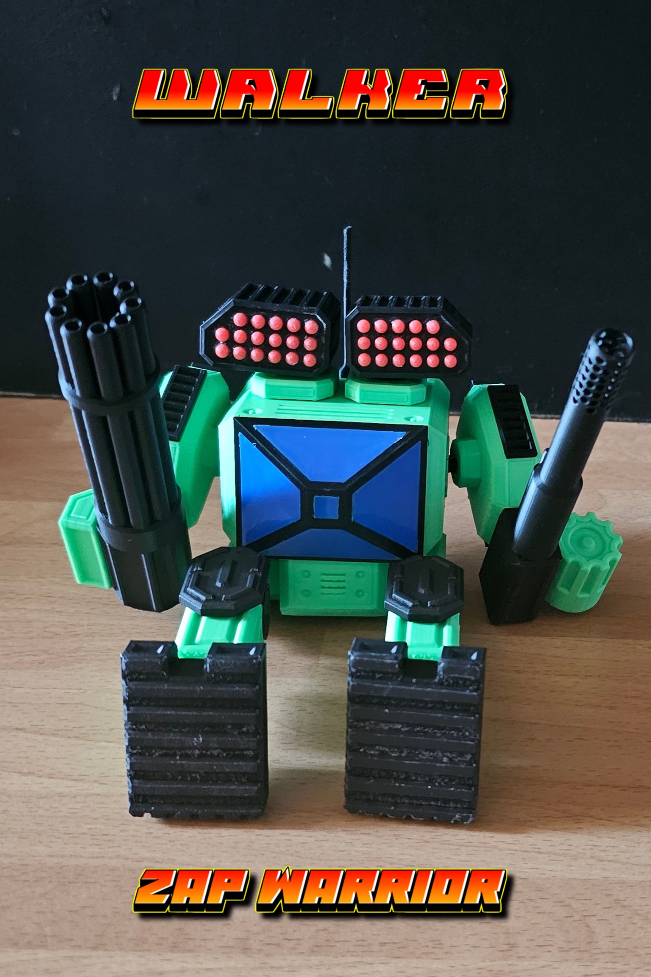 ZAP WARRIOR - WALKER 3D print model_10