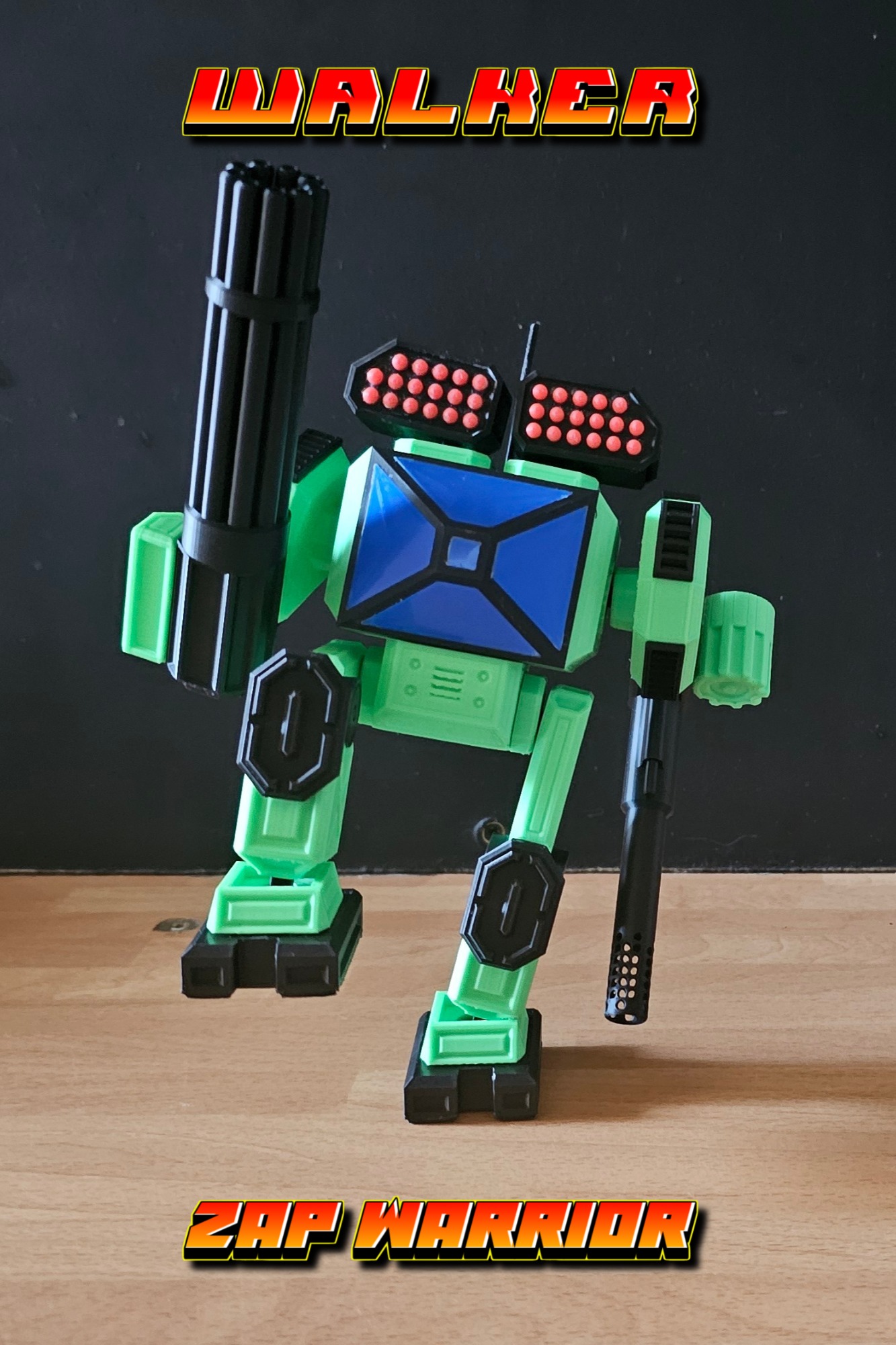 ZAP WARRIOR - WALKER 3D print model_12