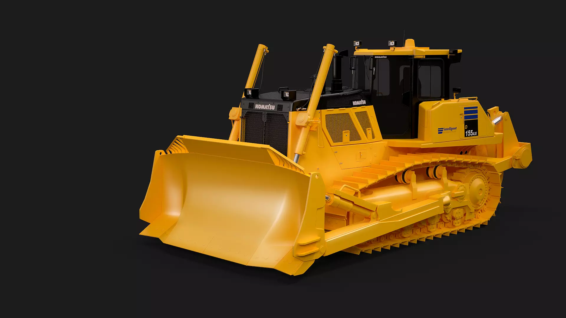 Komatsu D155AXi8 3D model