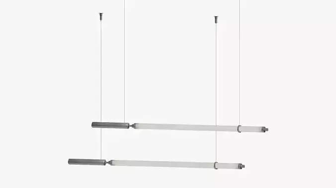 Solo Minimalist Strip Line Pendant Light