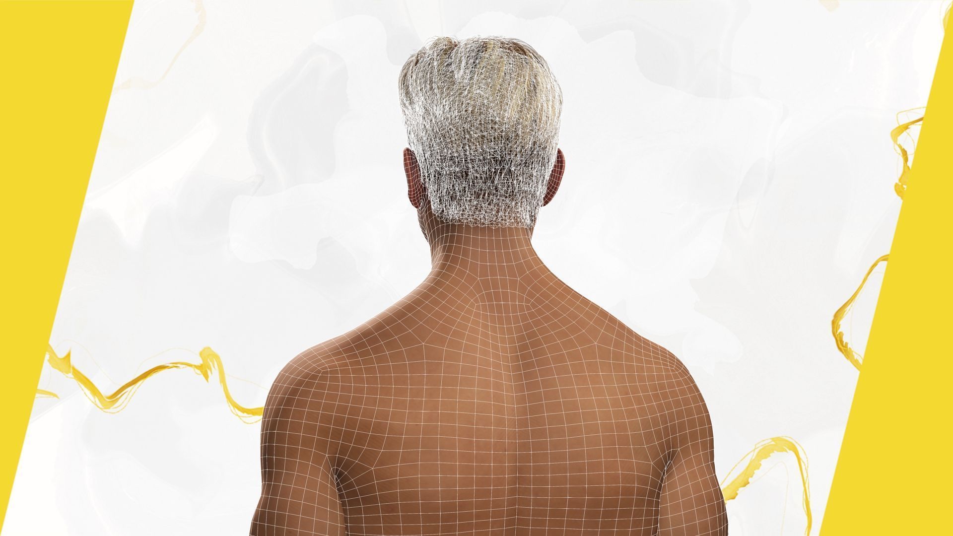 Poses Homelander 3D Character Model - Superhero from The Boys Low-poly 3D model_16