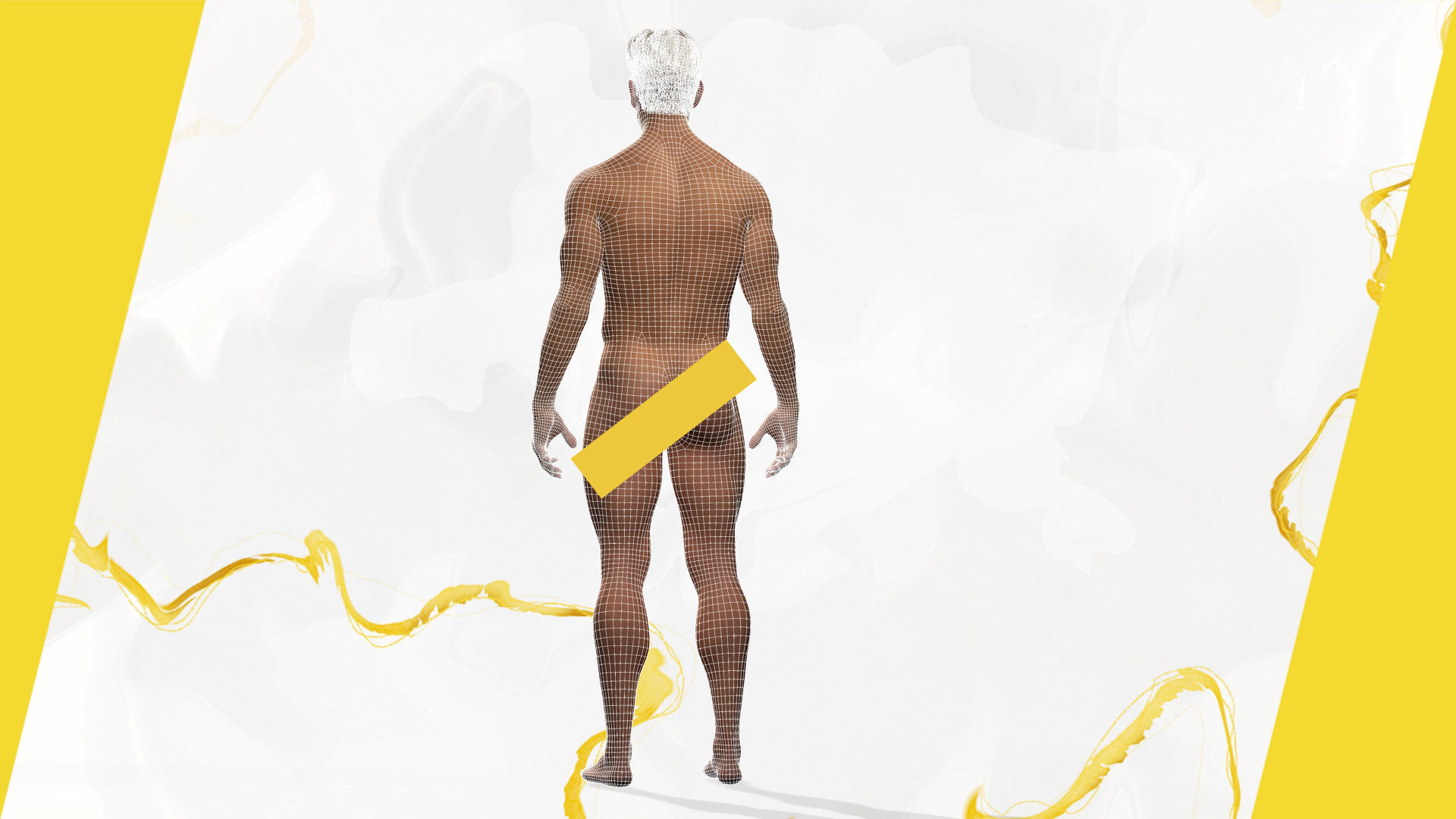 Poses Homelander 3D Character Model - Superhero from The Boys Low-poly 3D model_13