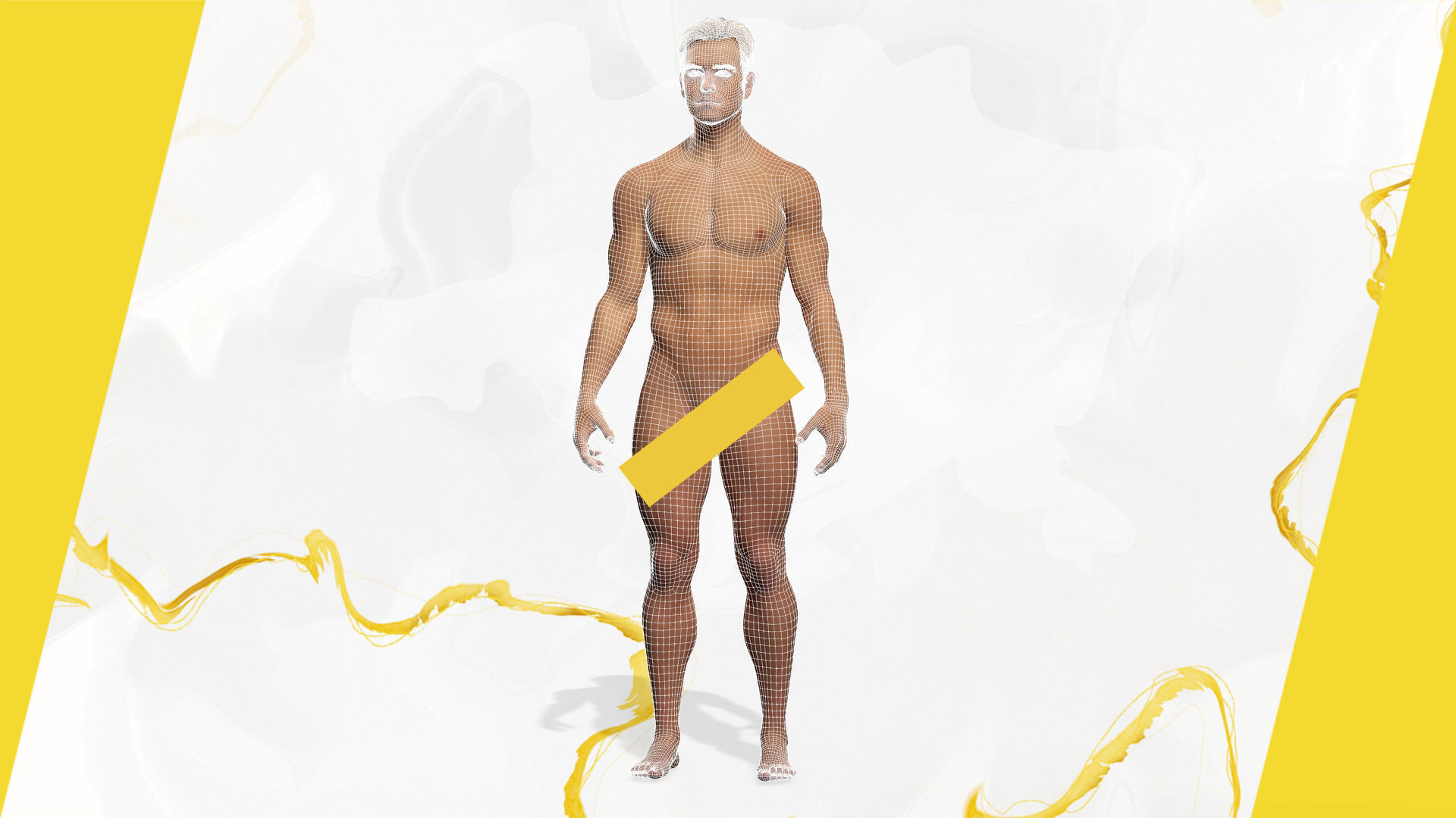 Poses Homelander 3D Character Model - Superhero from The Boys Low-poly 3D model_12