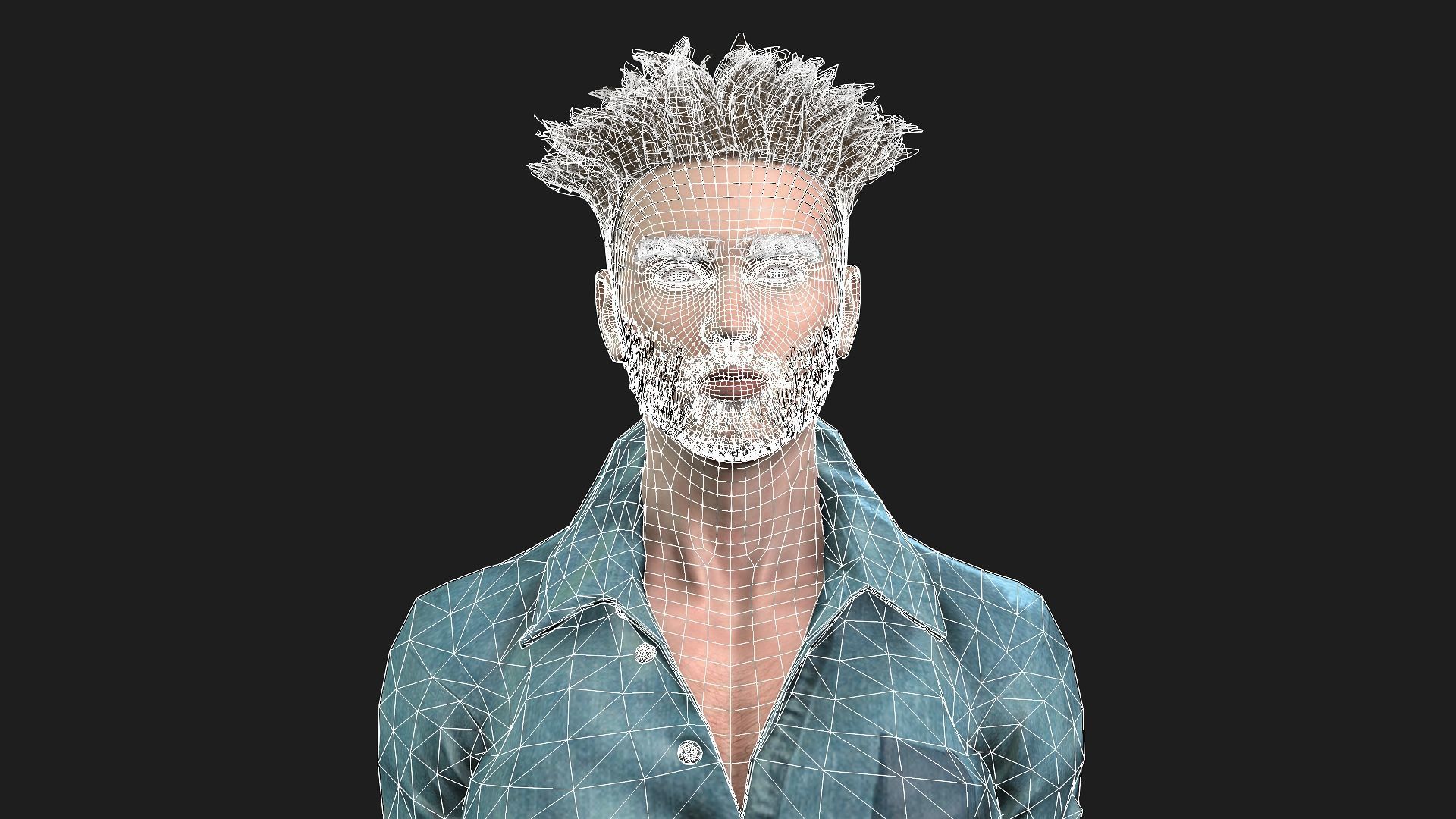 Rigged 3D Male Character Game and animation ready 3D model_20