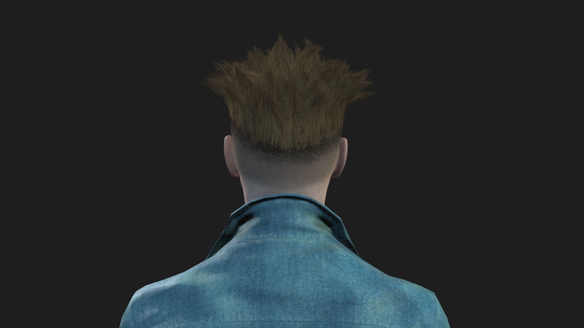 Rigged 3D Male Character Game and animation ready 3D model_7