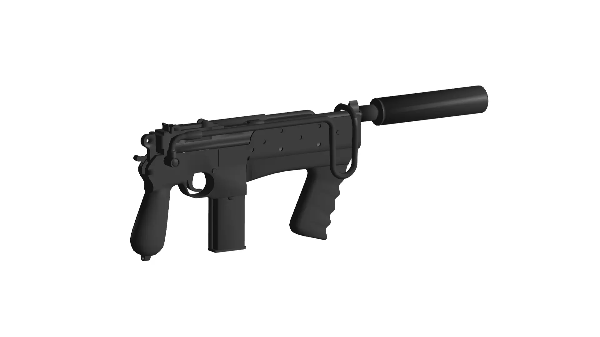 Mauser Assault Carbine 3D model_0