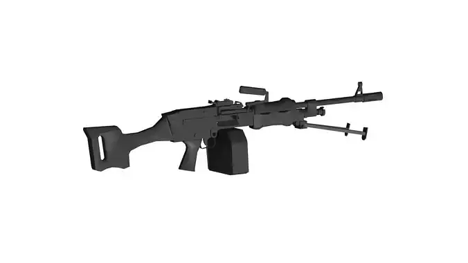 G 42 machine gun 3D model