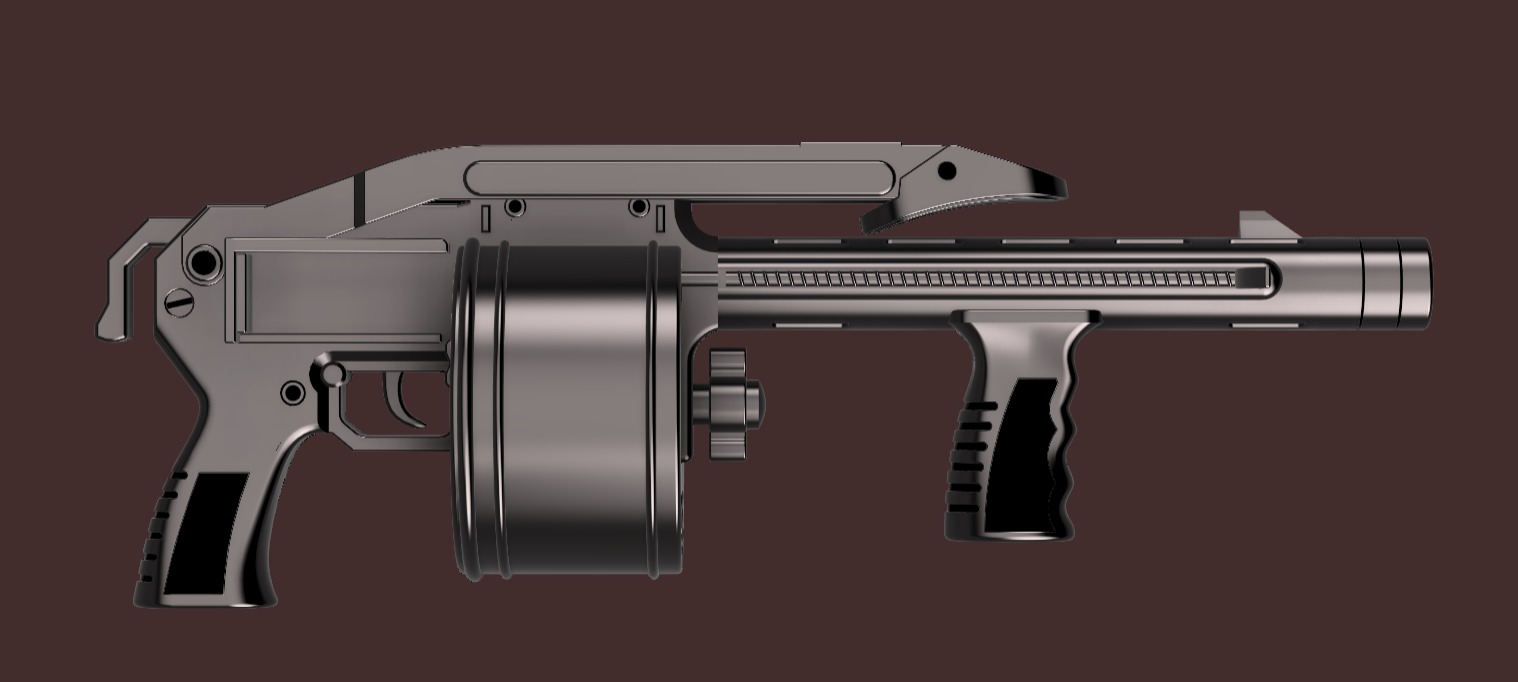 Resident Evil 4 Remake - Striker for cosplay 3D print model_3