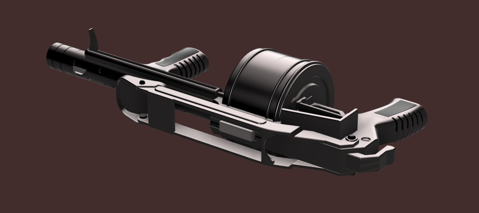 Resident Evil 4 Remake - Striker for cosplay 3D print model_2