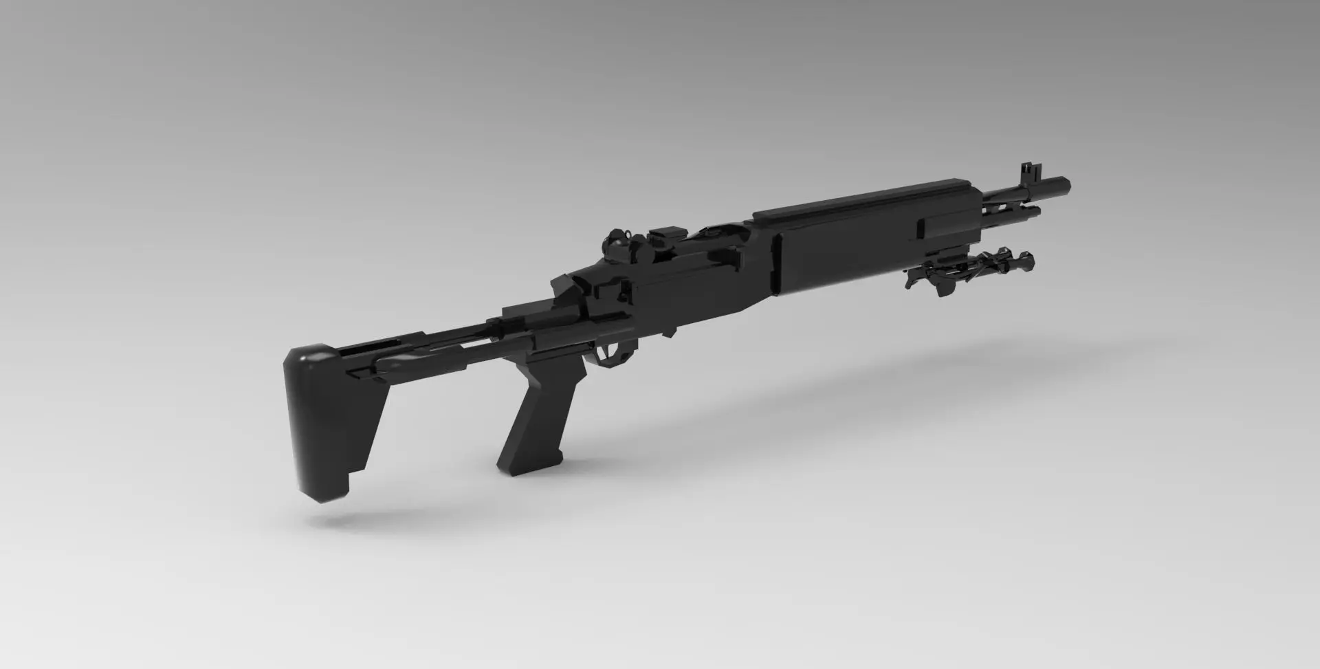 Mk 14 Enhanced Battle Rifle 3D model