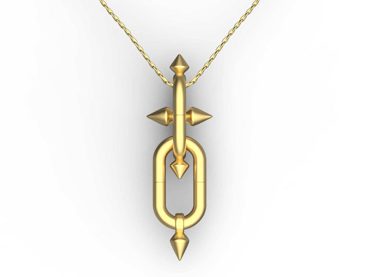PENDANT 3D print model_3