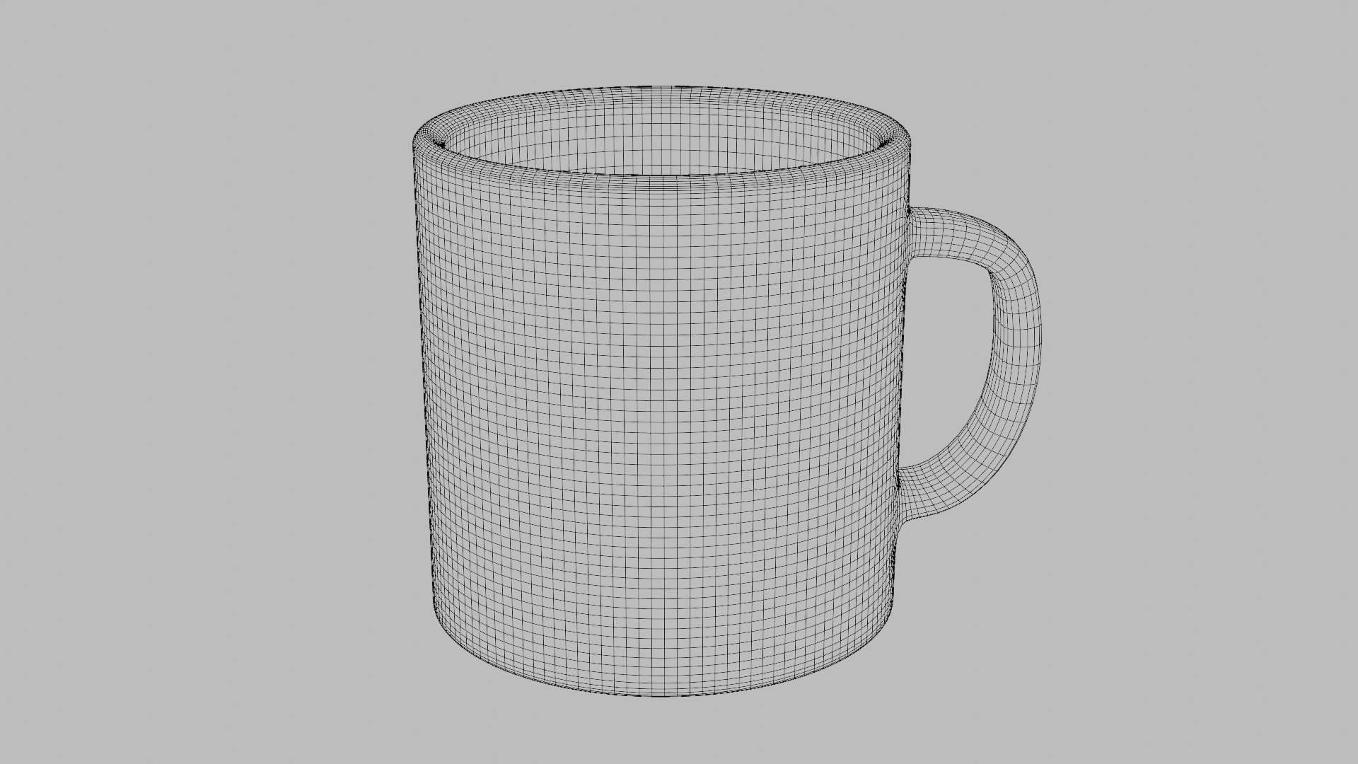 Cup Model 3D model_6