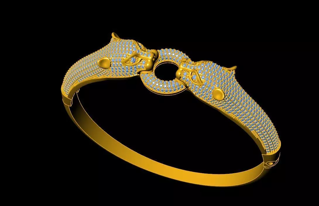 3d penther kara 3D model_0