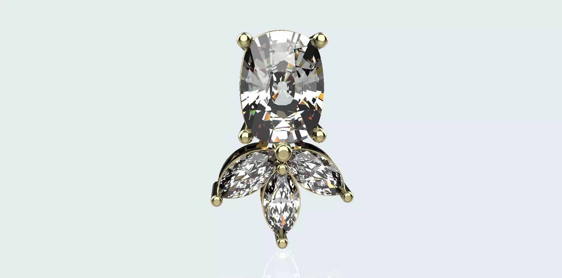 Earring  3D print model_0