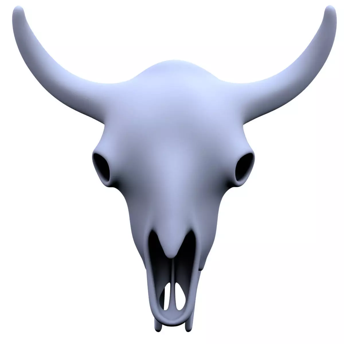 3D Bison Skeleton 3D model_0