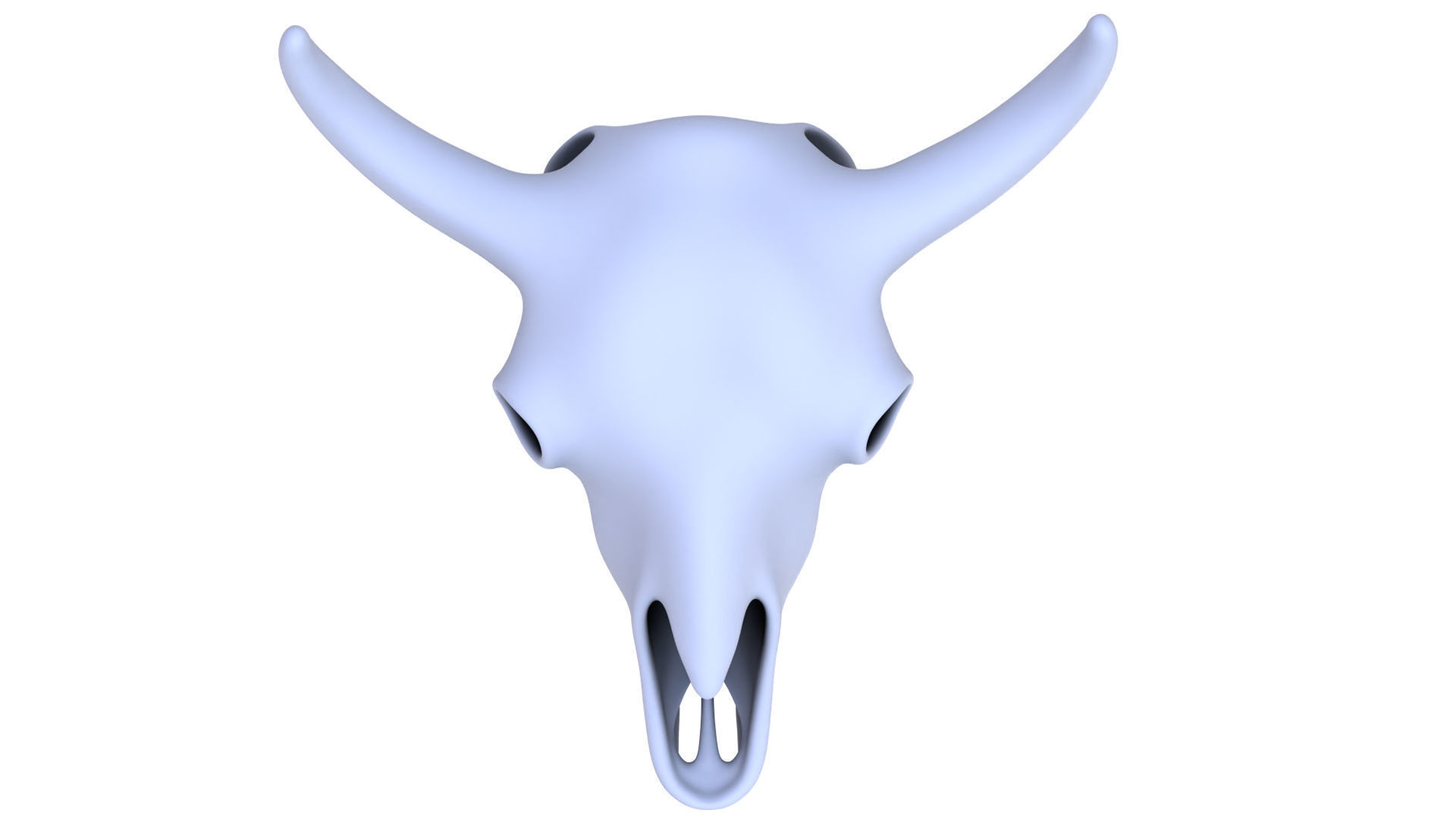 3D Bison Skeleton 3D model_5