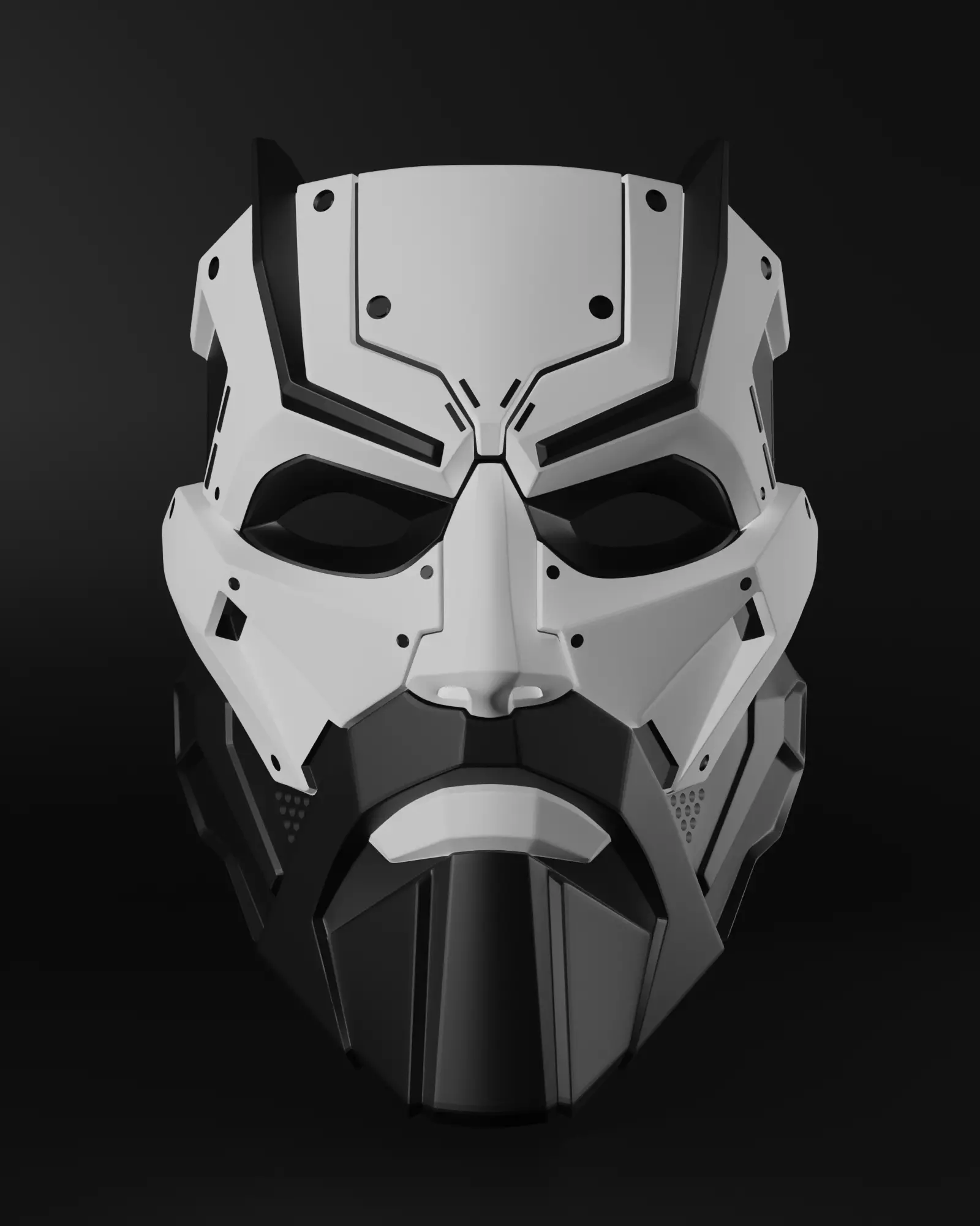 Zeus Mask Cosplay STL 3d print file 3D print model_0