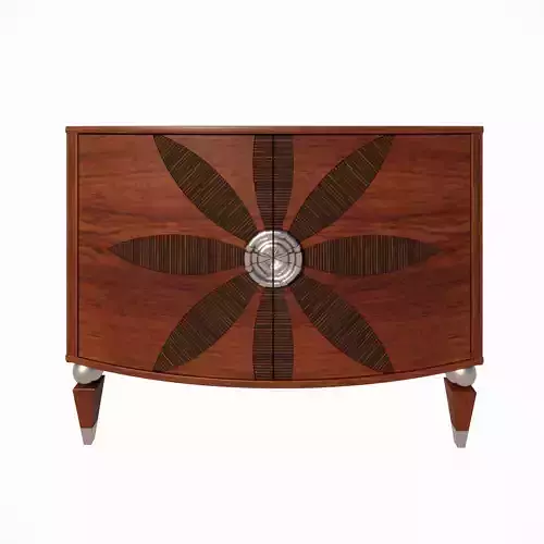 Console cabinet Low-poly 3D model