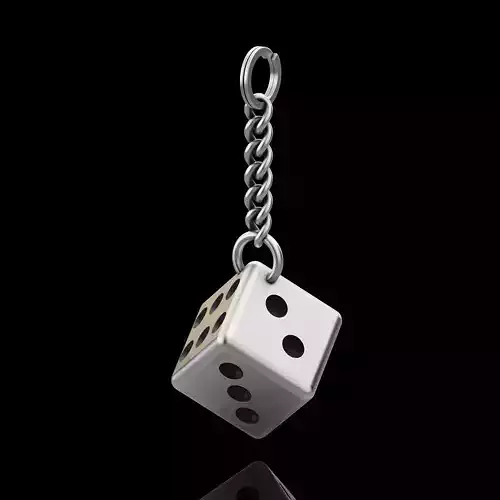 Dice key holder printable 3m jewelry model