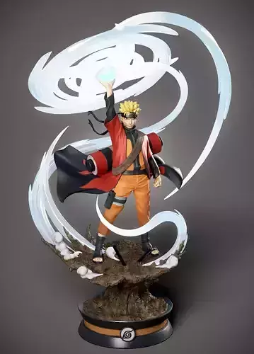 Naruto Sage Mode 3D print model