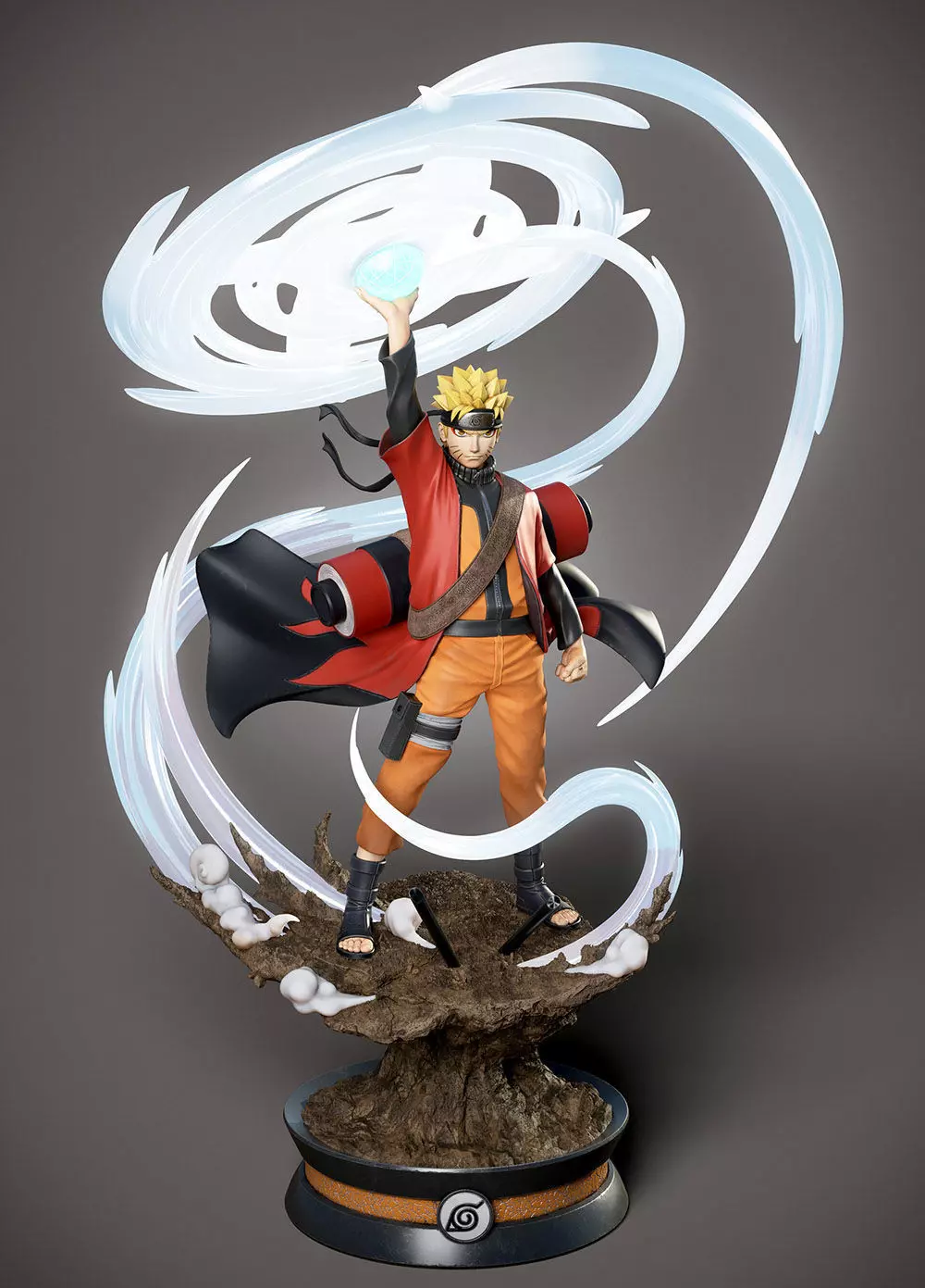 Naruto Sage Mode 3D print model_0