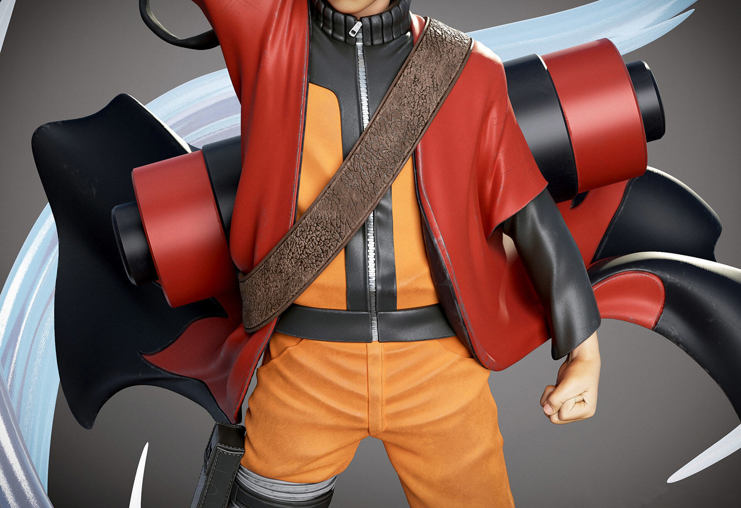 Naruto Sage Mode 3D print model_8