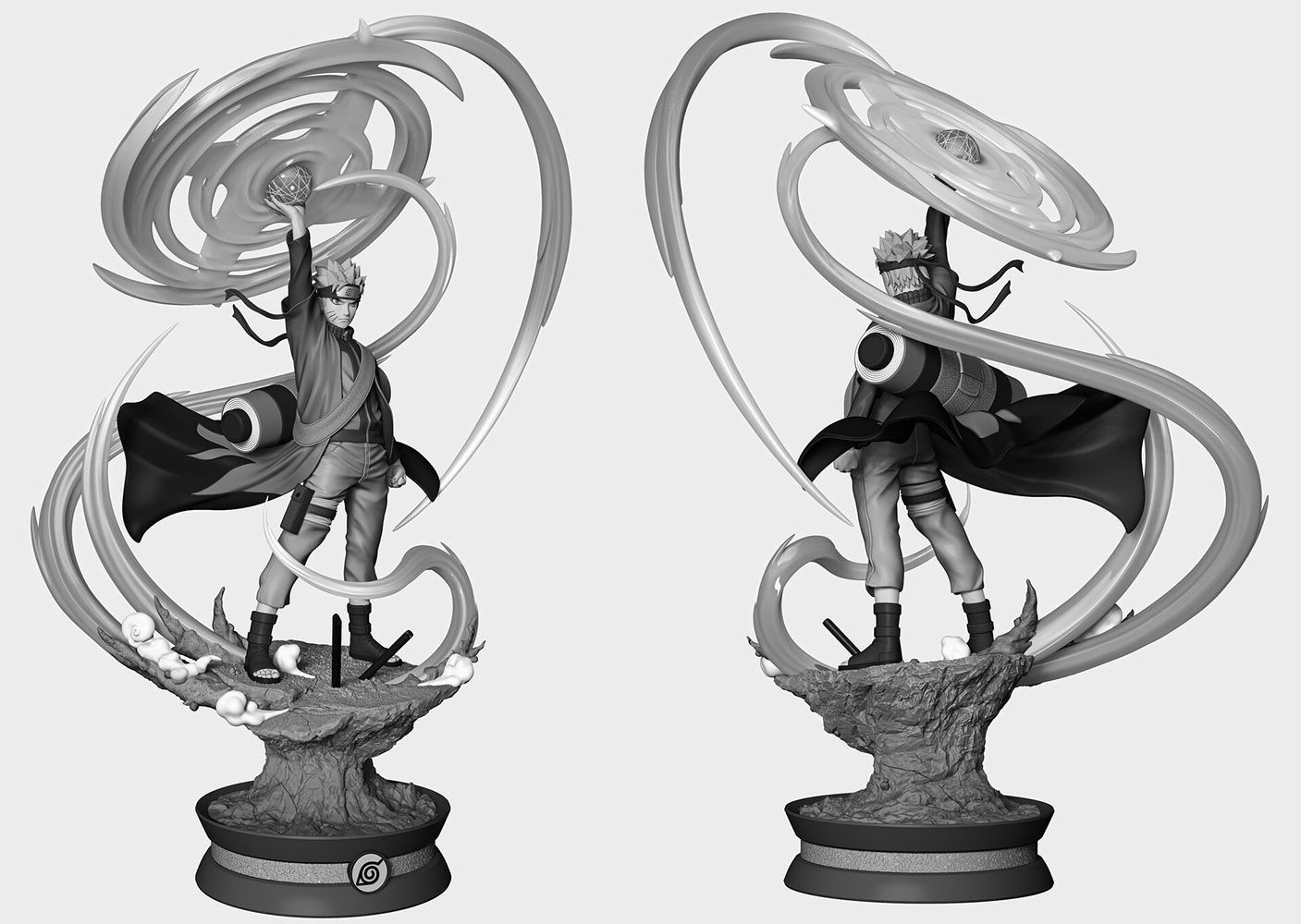 Naruto Sage Mode 3D print model_4