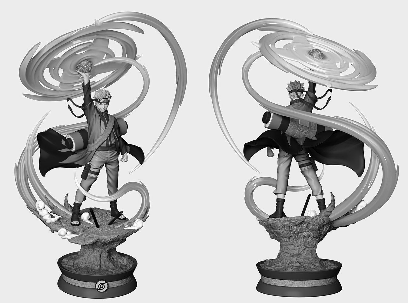 Naruto Sage Mode 3D print model_3