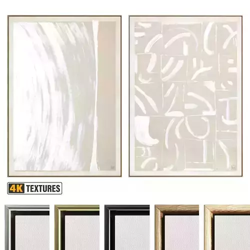 Plaster Two Photo Frame 531