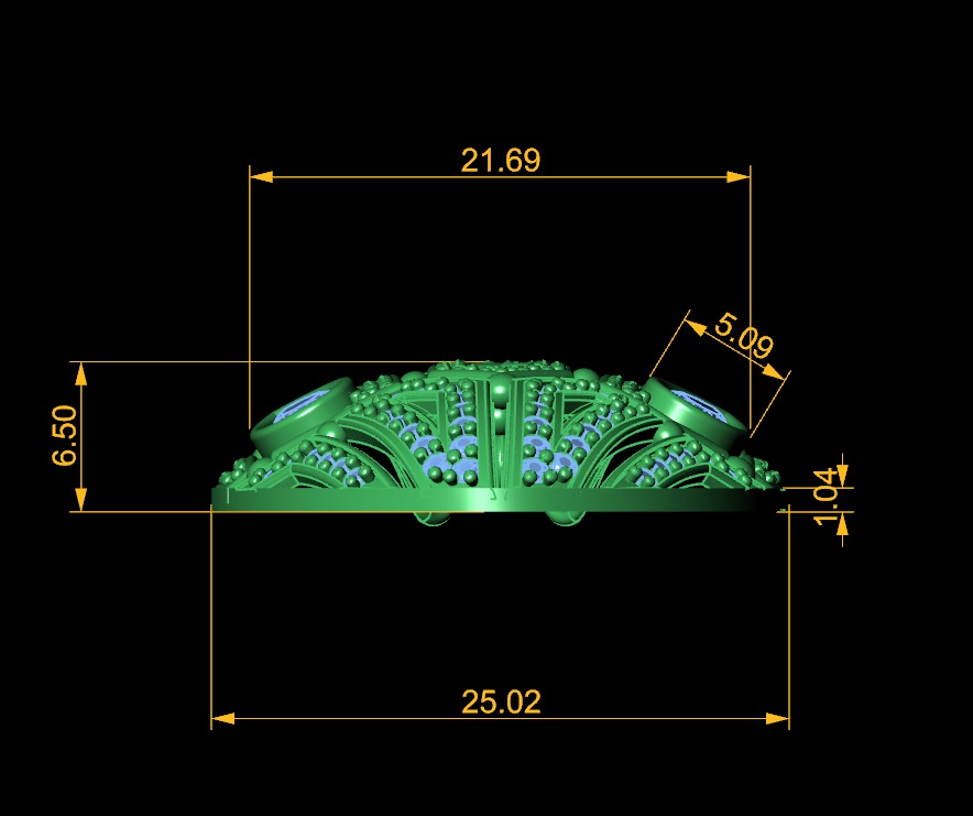 half set snake 3D print model_11