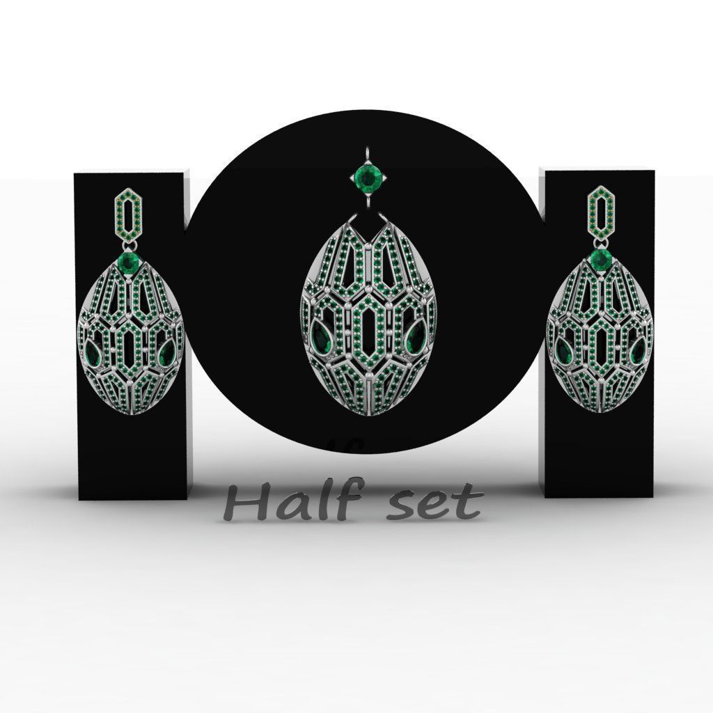 half set snake 3D print model_1