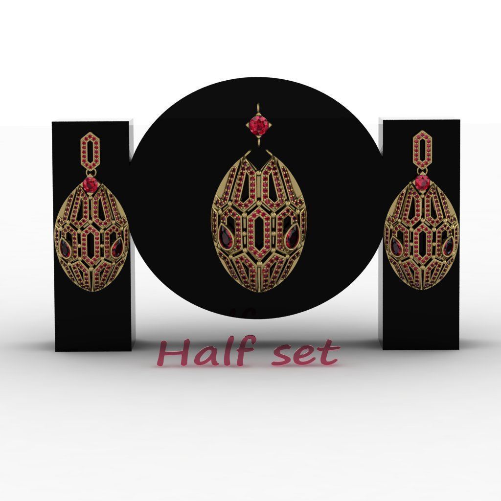 half set snake 3D print model_2